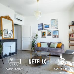 Posezení v ubytování Centre - Marché de Noël - 5 min Place Comédie