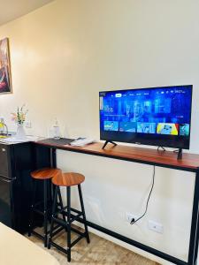 Et tv og/eller underholdning på SplashNStay + 9 billeder