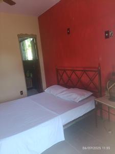 Ένα ή περισσότερα κρεβάτια σε δωμάτιο στο Casa Carmen