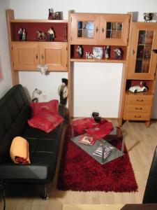 Posezení v ubytování Ferienwohnung Anne