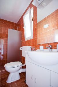 Ein Badezimmer in der Unterkunft Apartment Sangaleti