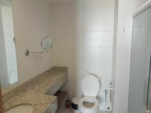 Ένα μπάνιο στο Flat Temporada Centro da Cidade