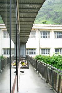 Budova, kde se aparthotel nachází