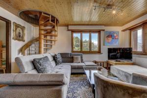 Istumisnurk majutusasutuses Appartement Arolles 711