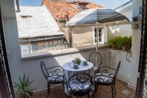Patio nebo venkovní prostory v ubytování Apartments Tonšić