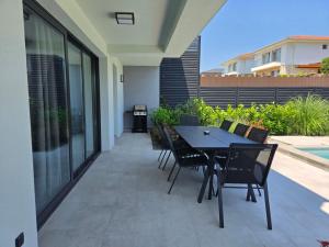 Balkón nebo terasa v ubytování Villa Calypso