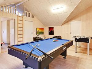 a billiard room with a pool table in it at 5 star holiday home in Kappeln in Kappeln