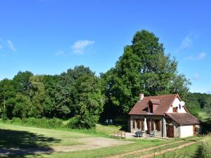 an old house in the middle of a field at Holiday Home in Isenay near Lake and Forest in Isenay +32 photos