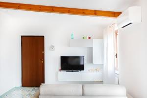 TV a/nebo společenská místnost v ubytování Daisy penthouse