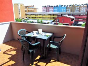 Balkón nebo terasa v ubytování Lovely holiday home in Porto Santa Margherita with pool