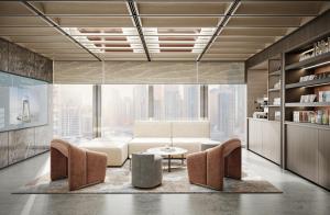 Гостиная зона в Ciel Dubai Marina, Vignette Collection by IHG +110 фотографий