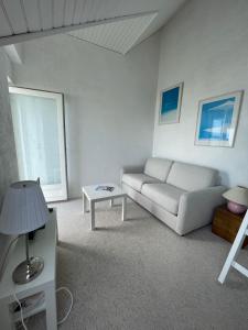 Χώρος καθιστικού στο Studio face à la mer - Saint Cast Le Guildo