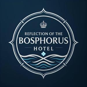 a logo for the reception of the bosporus hotel at Reflection of the Bosphorus in Istanbul