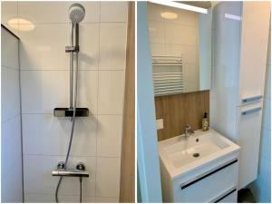 Ένα μπάνιο στο Holiday home near market