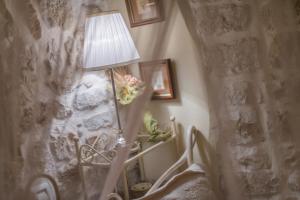 Ein Sitzbereich in der Unterkunft Villa Segalla