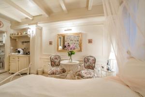 Ein Bett oder Betten in einem Zimmer der Unterkunft Villa Segalla