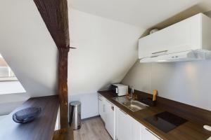 Dapur atau dapur kecil di Le Cocoon Savinois