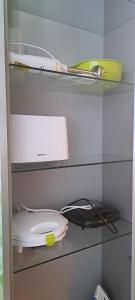 メリーデにあるApartamento Marichuの洗面台