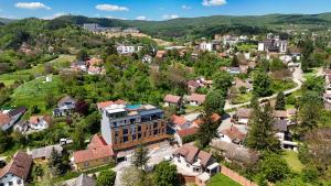 Nespecifikovaný výhled na hory nebo výhled na hory při pohledu z apartmánu