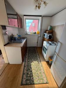 Η κουζίνα ή μικρή κουζίνα στο Sarajevo Beerhouse Apartment