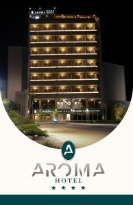 a rendering of an mgm hotel at night at Aroma Hotel in Aqaba