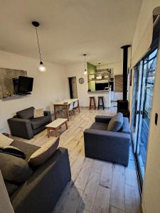 Zona de estar de Casa Quinta La Bachi