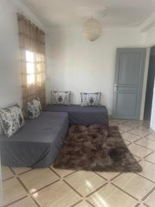 Posezení v ubytování location appartement F4