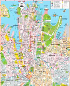 a detailed map of london with cities and landmarks at Millers Point Retreat 5 Min Walk to Barangaroo in Sydney