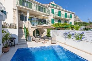 Πισίνα στο ή κοντά στο Villa Stella Podgora with heated pool +48 φωτογραφίες