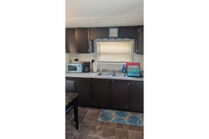 Η κουζίνα ή μικρή κουζίνα στο Cozy Tiny House - 25mins From Downtown Detroit