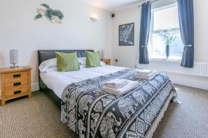 Ένα ή περισσότερα κρεβάτια σε δωμάτιο στο 3 Bed in Newquay oc-o32259