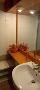 Ένα μπάνιο στο Appartamento Artuik Marilleva 1400 +30 φωτογραφίες