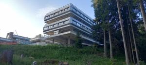 Το κτήριο όπου στεγάζεται  το διαμέρισμα