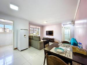 Nhà bếp/bếp nhỏ tại Seu Refúgio no Humaitá +8 ảnh