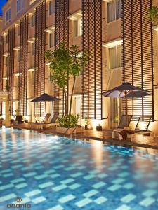 Bazén v ubytování Ananta Legian Hotel nebo v jeho okolí
