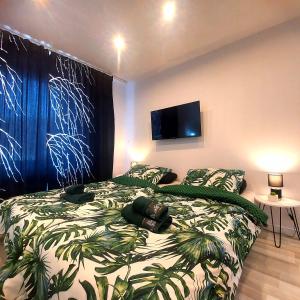 Postel nebo postele na pokoji v ubytování Chillout Apart 4You