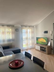 O zonă de relaxare la B&B Le Peonie Alloggio centrale vicino al mare