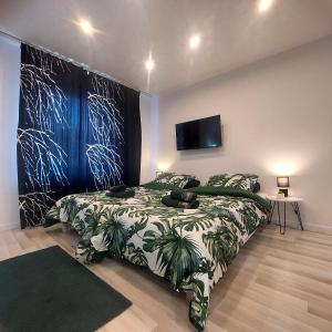 Postel nebo postele na pokoji v ubytování Chillout Apart 4You