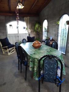 Posezení v ubytování Casa de campo La Mary