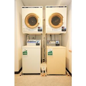 a room with two washes and two refrigerators at Smile Hotel Shiogama - Vacation STAY 84737v in Shiogama