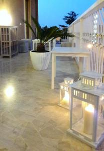 A balcony or terrace at Hotel A-14