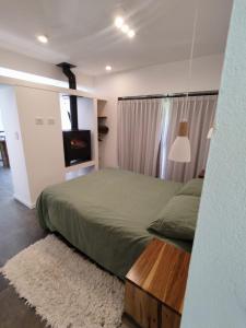 Postel nebo postele na pokoji v ubytování Loft Rubi