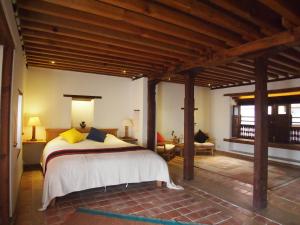 Letto o letti in una camera di The Inn Patan