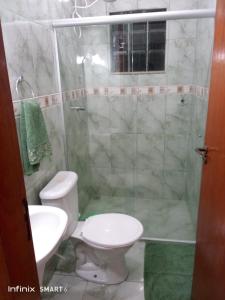 Et badeværelse på POUSADA SÃO MATHEUS - Casa e Hospedagem