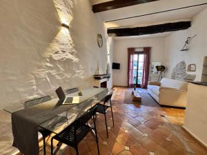 Posezení v ubytování La Casa del Chiarore