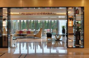 DAMAC Maison Mall Street的休息区
