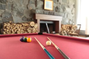 Biliár nebo kulečník v ubytování Minakami Kogen Hotel 200