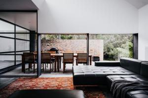 Χώρος καθιστικού στο Alkina Lodge Nuru