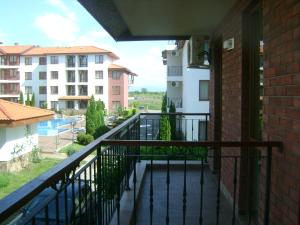 Balkón nebo terasa v ubytování Family hotel Apolon