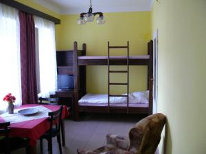 Postel nebo postele na pokoji v ubytování Pension a restaurace Rudolec